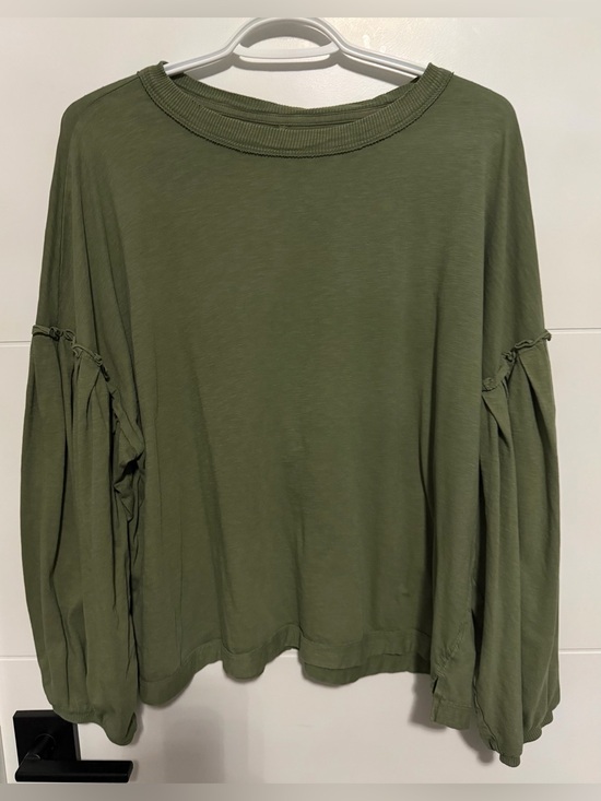 aerie Tops - Aerie:Balloon Long Sleeve Top (ptp approx 25in) Size Large